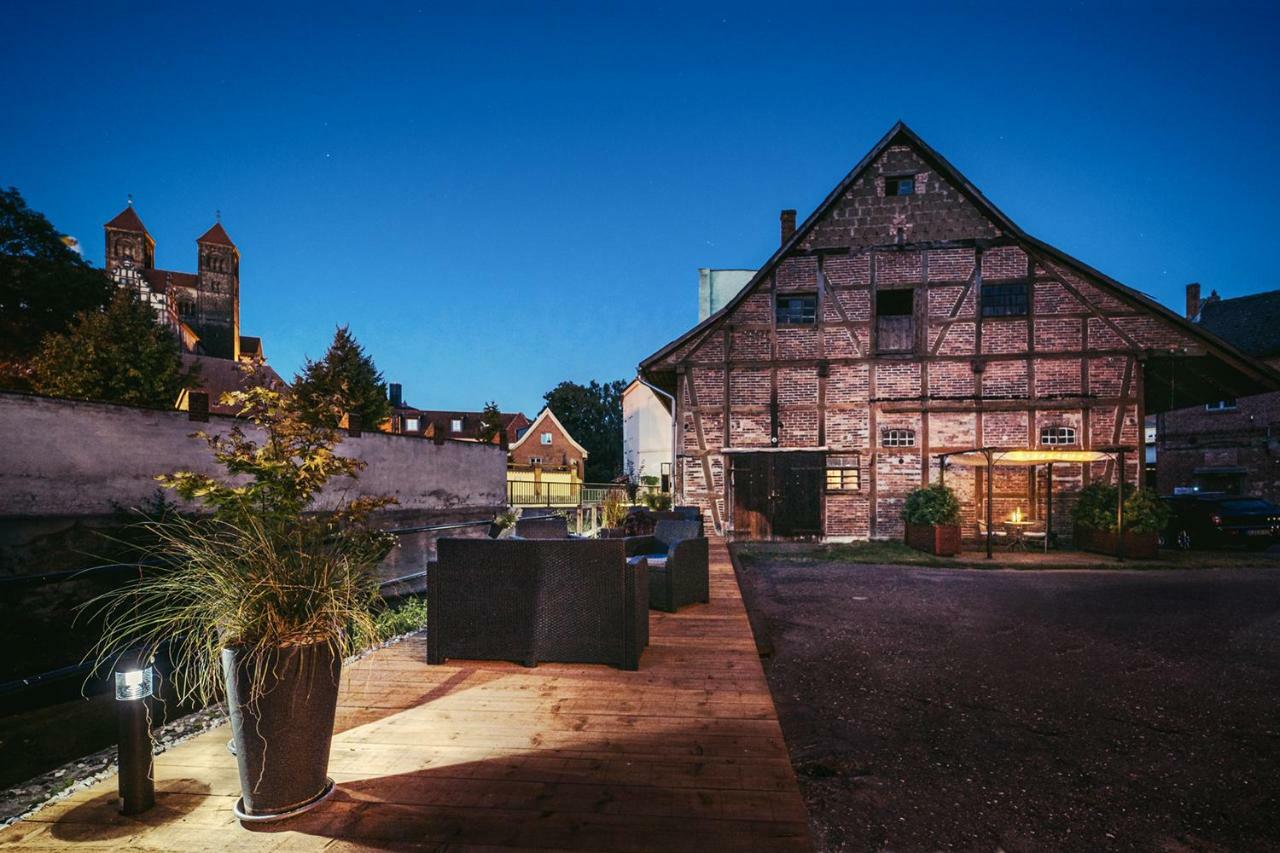 Ferienwohnungen An Der Wassermuehle Quedlinburg Dış mekan fotoğraf